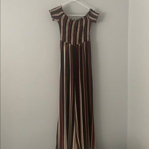 Off the shoulder jumpsuit